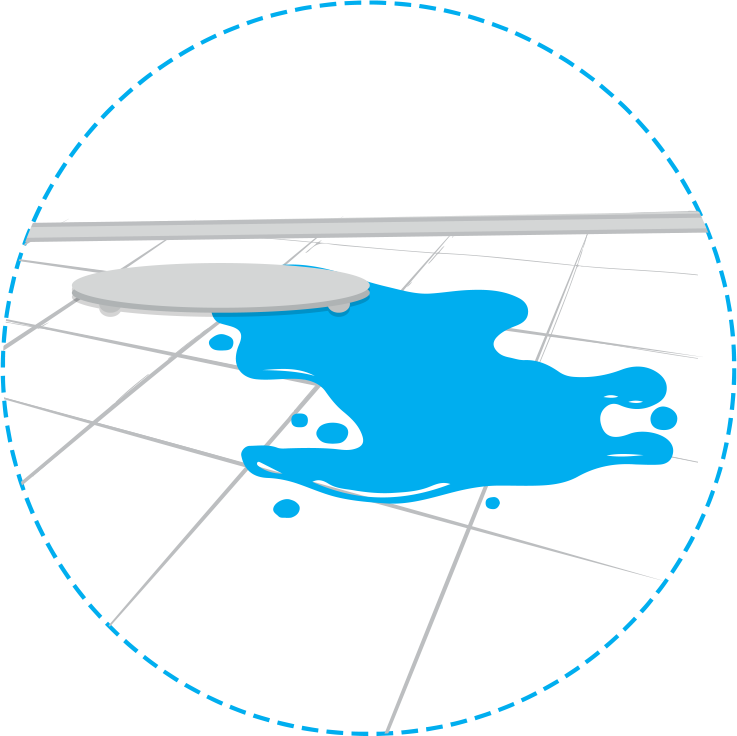 informé immédiatement de la présence d'une fuite.